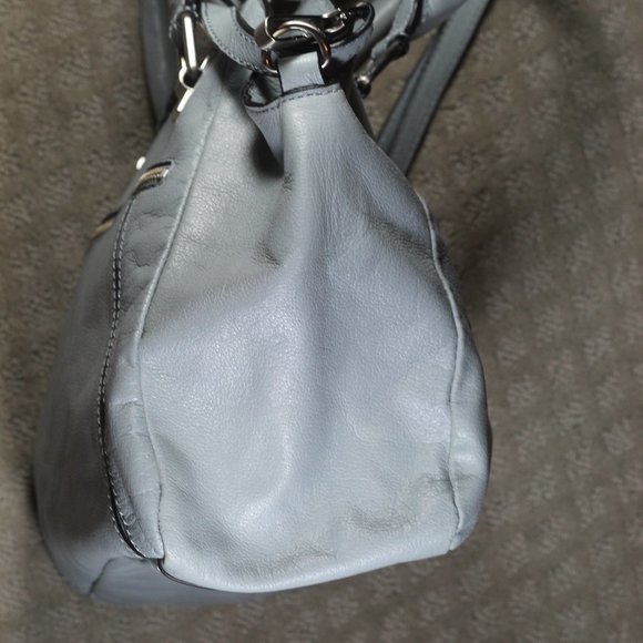 Elliot Lucca Light Blue Cross Body Purse - Picture 7 of 9